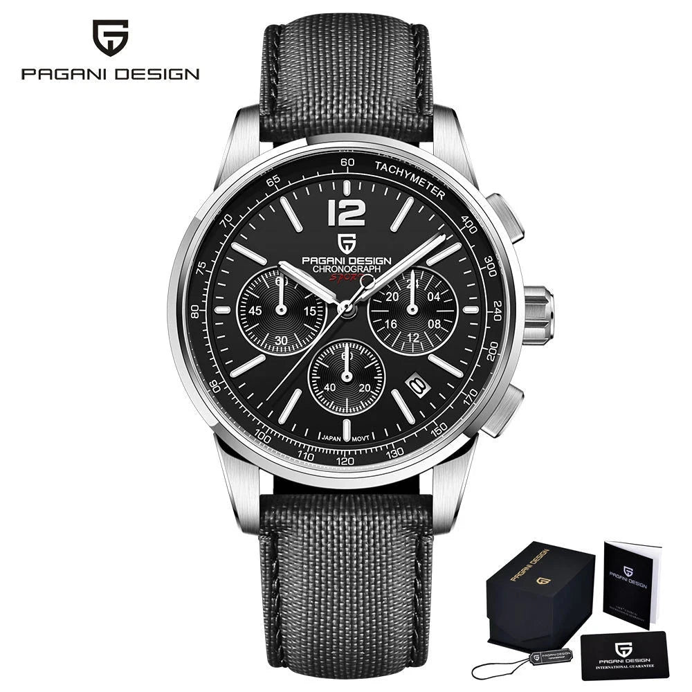 Pagani Design Men's Sapphire Chronograph Watch