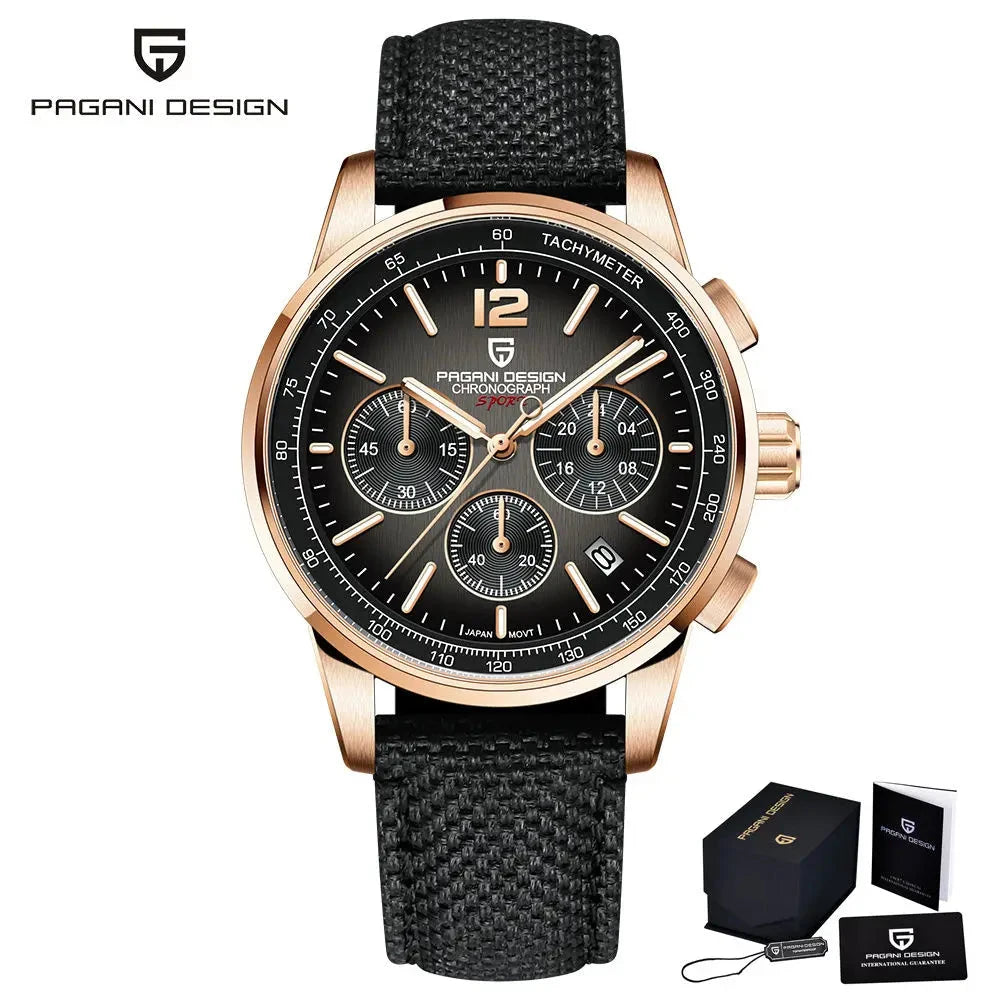 Pagani Design Men's Sapphire Chronograph Watch