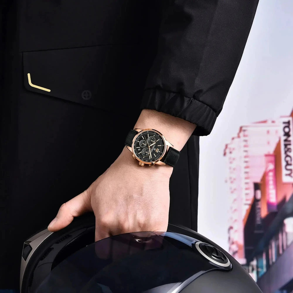 Pagani Design Men's Sapphire Chronograph Watch