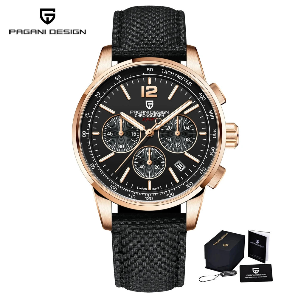 Pagani Design Men's Sapphire Chronograph Watch