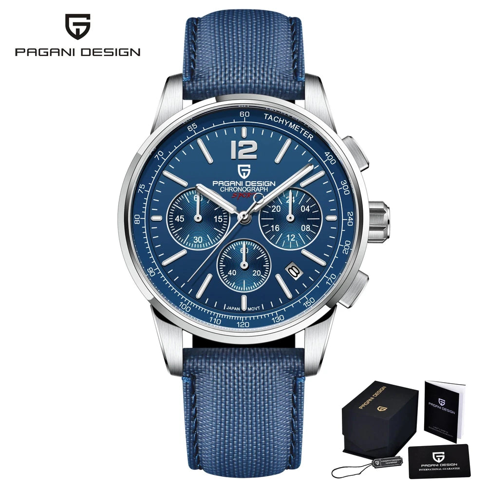 Pagani Design Men's Sapphire Chronograph Watch