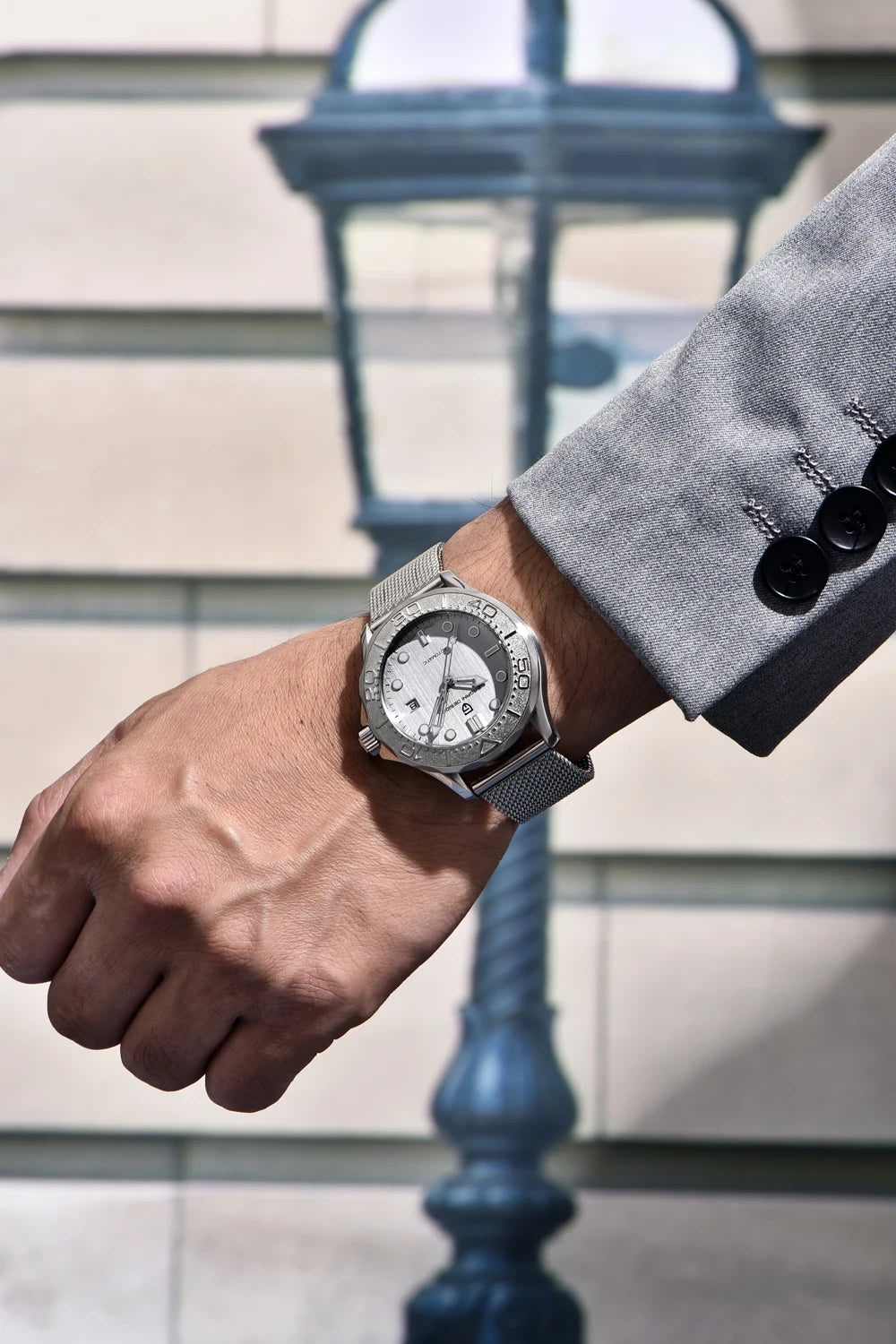 Pagani Design Automatic Sapphire Watch with Luminous Hands