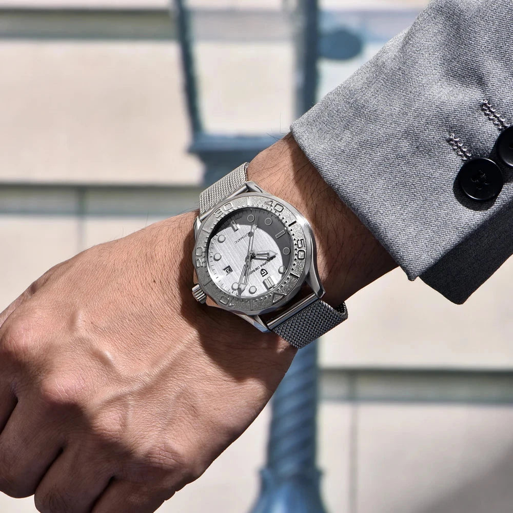 Pagani Design Automatic Sapphire Watch with Luminous Hands