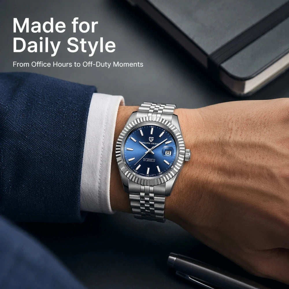 Pagani Design Mechanical Watch with Stainless Steel Build