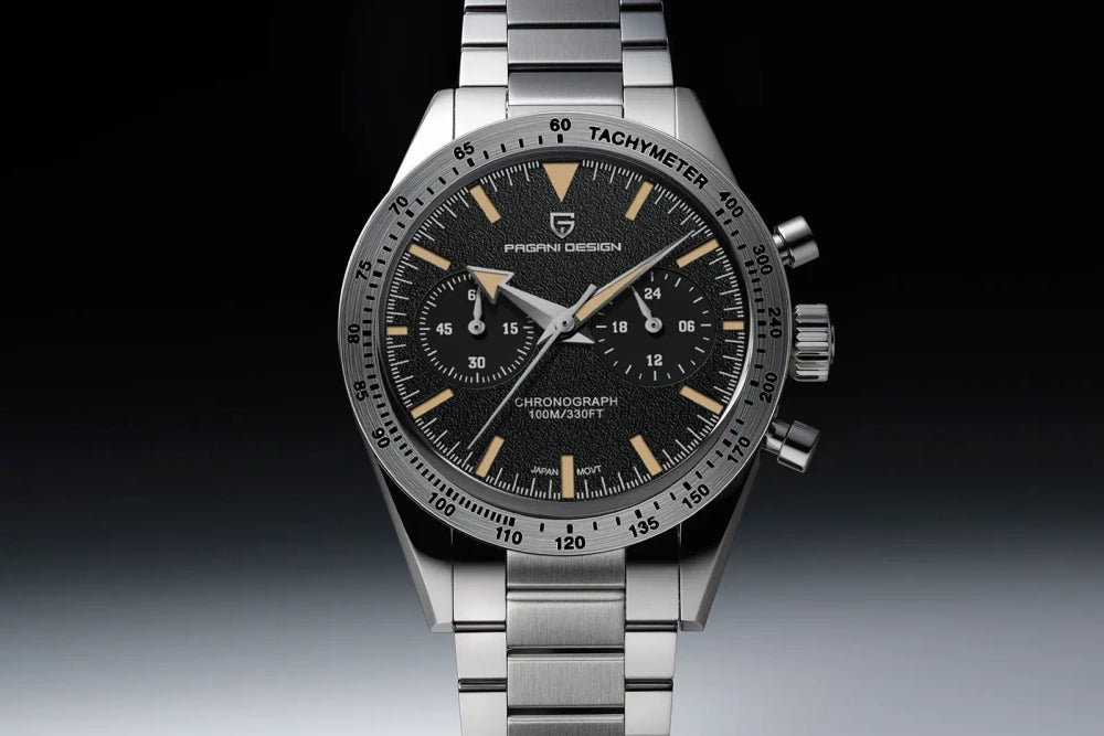 Pagani Design Men's Retro Chronograph Watch