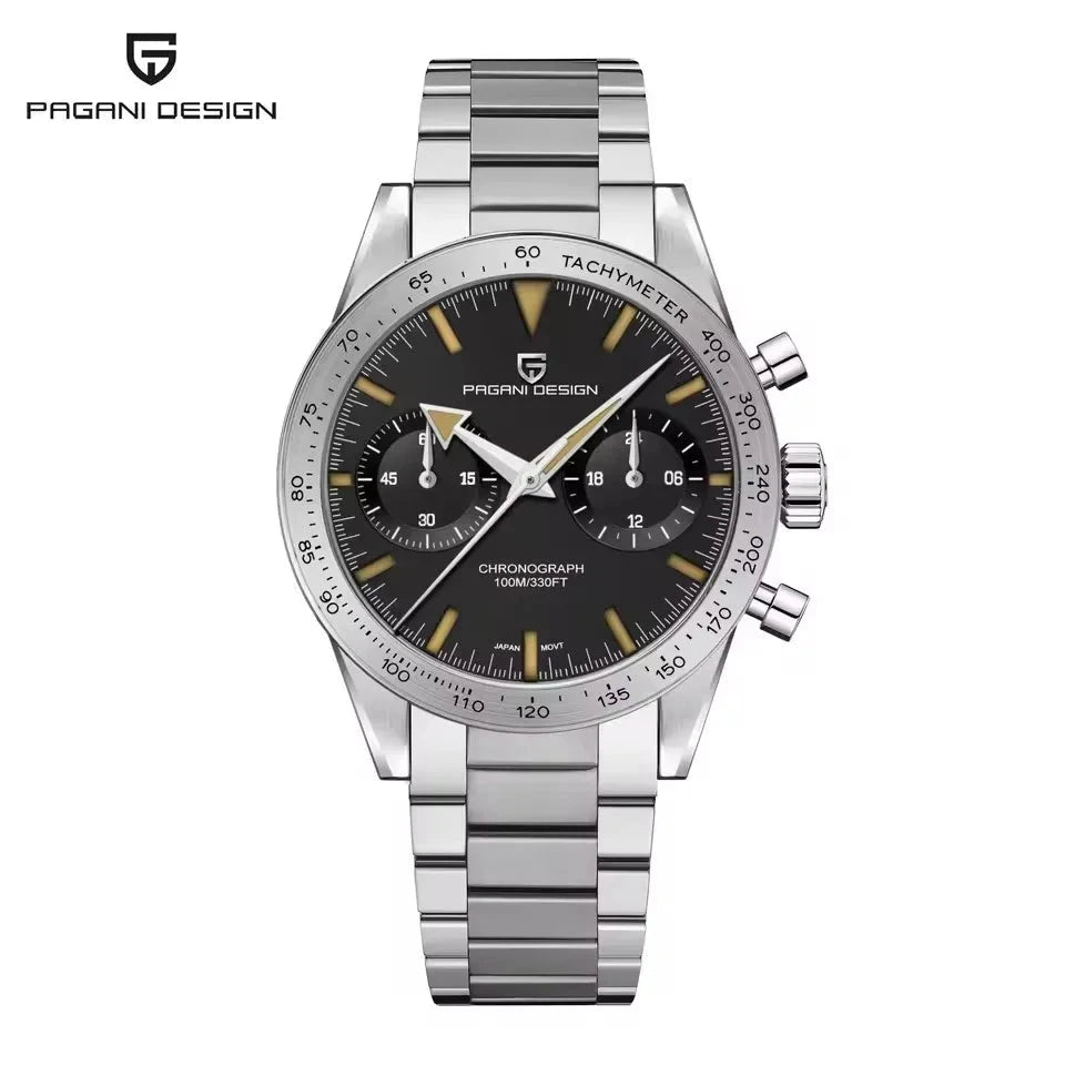 Pagani Design Men's Retro Chronograph Watch