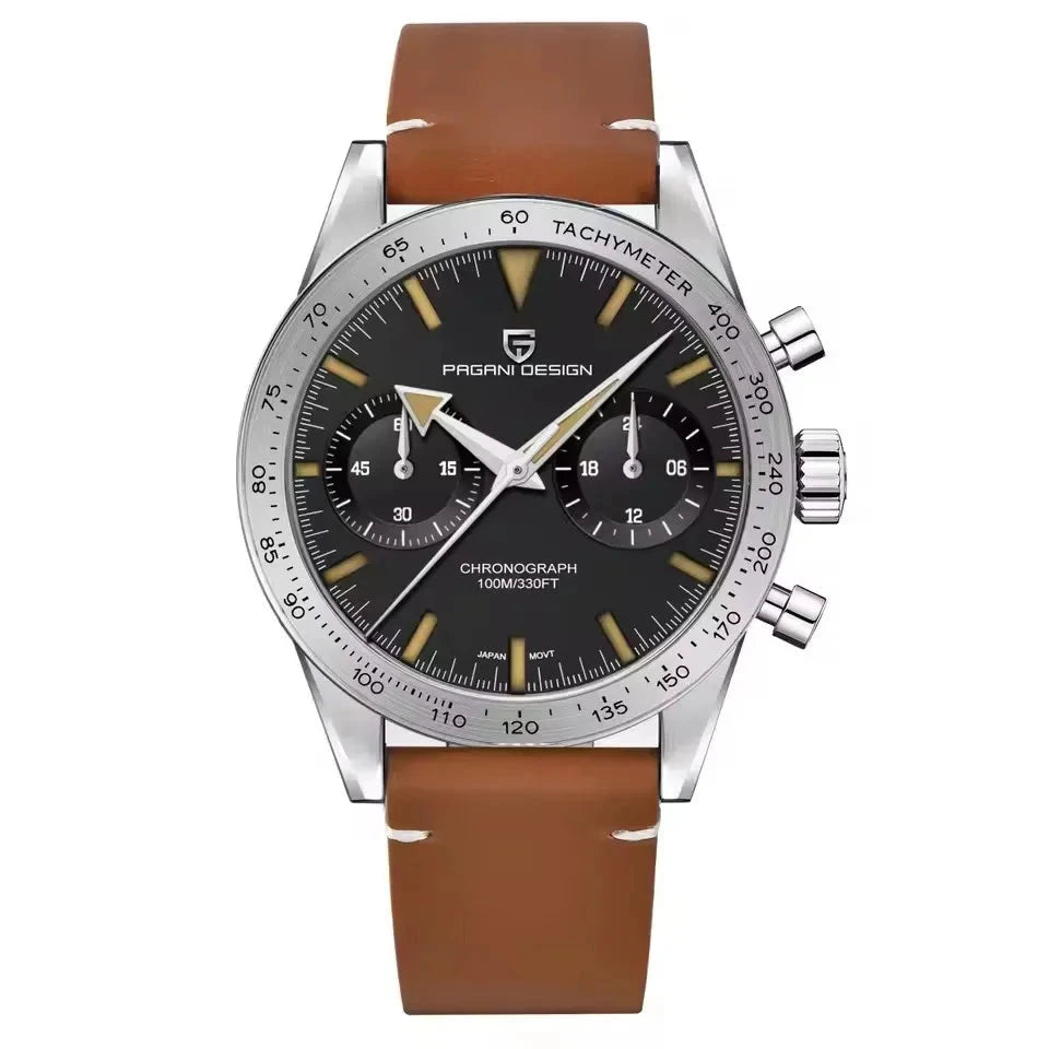 Pagani Design Men's Retro Chronograph Watch