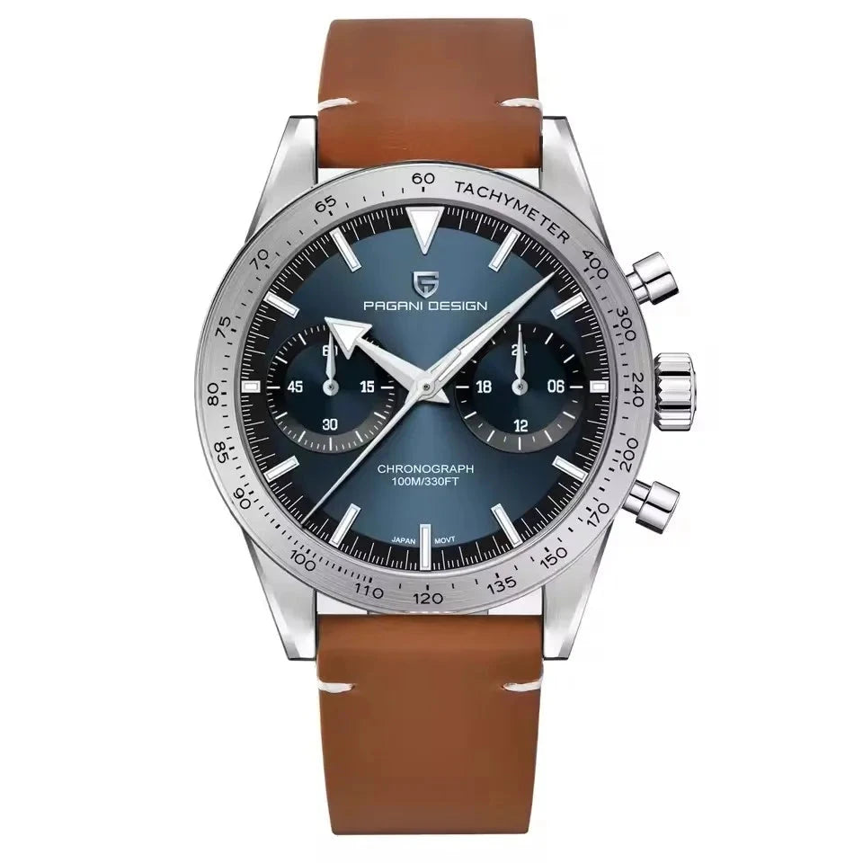 Pagani Design Men's Retro Chronograph Watch