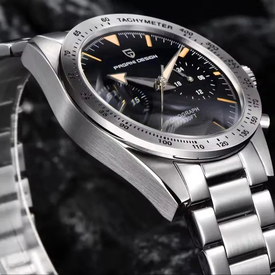 Pagani Design Men's Retro Chronograph Watch
