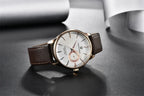 Pagani Design 40mm Leather Quartz Dress Watch