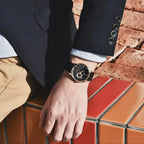 Pagani Design 40mm Leather Quartz Dress Watch