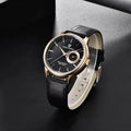 Pagani Design 40mm Leather Quartz Dress Watch