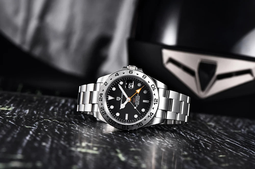 Pagani Design GMT Automatic Watch with Sapphire Crystal