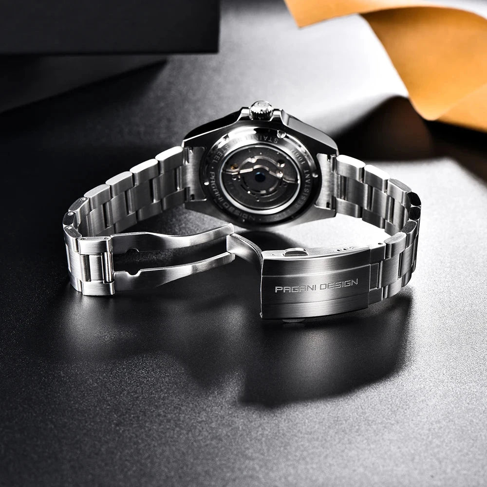 Pagani Design GMT Automatic Watch with Sapphire Crystal