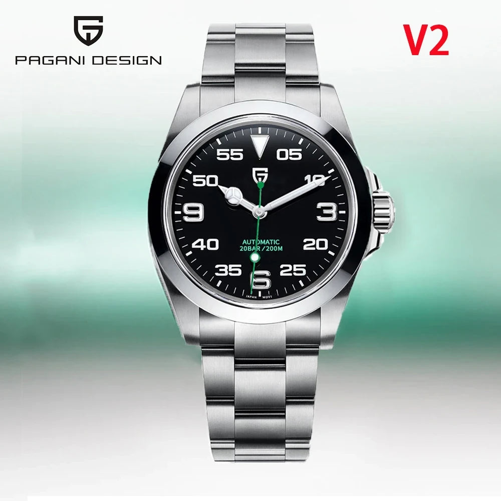 Pagani Design Automatic Mechanical Watch with Sapphire Crystal