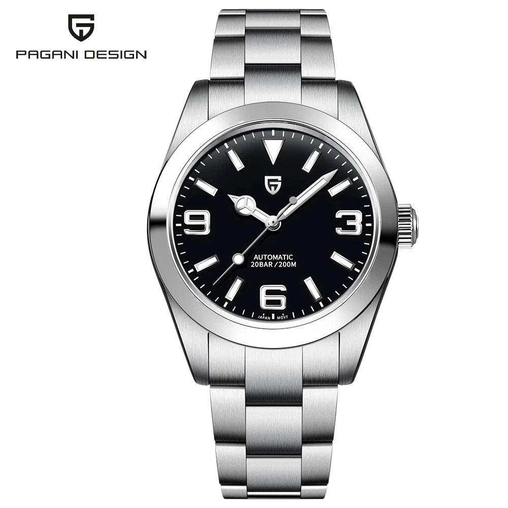 Pagani Design Automatic Mechanical Watch with Sapphire Crystal