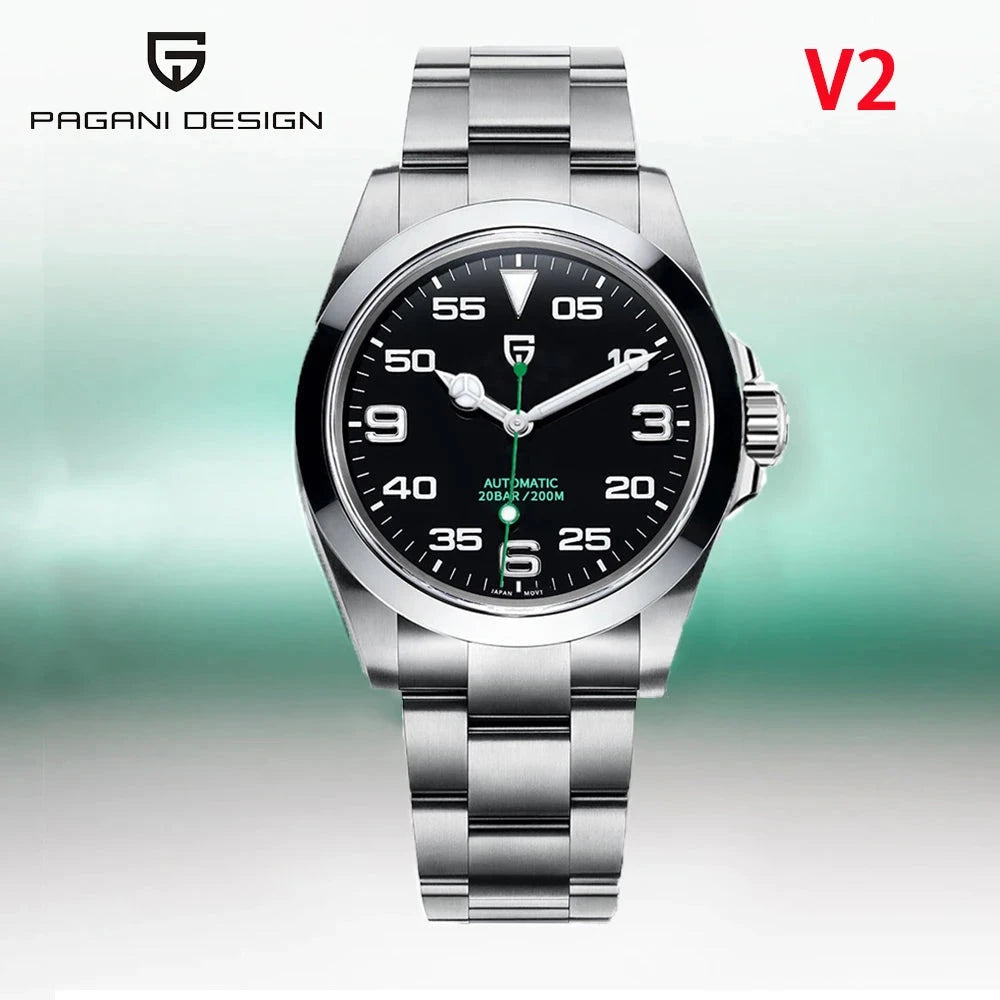 Pagani Design Automatic Mechanical Watch with Sapphire Crystal