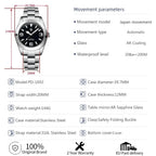 Pagani Design Automatic Mechanical Watch with Sapphire Crystal