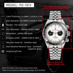 Pagani Design Panda Chronograph Watch with 100m Water Resistance