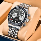 Pagani Design Panda Chronograph Watch with 100m Water Resistance