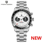 Pagani Design Panda Chronograph Watch with 100m Water Resistance