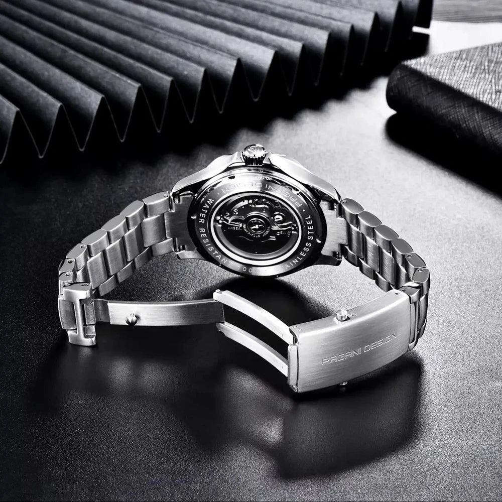 Pagani Design Automatic Dive Watch - Stainless Steel Build