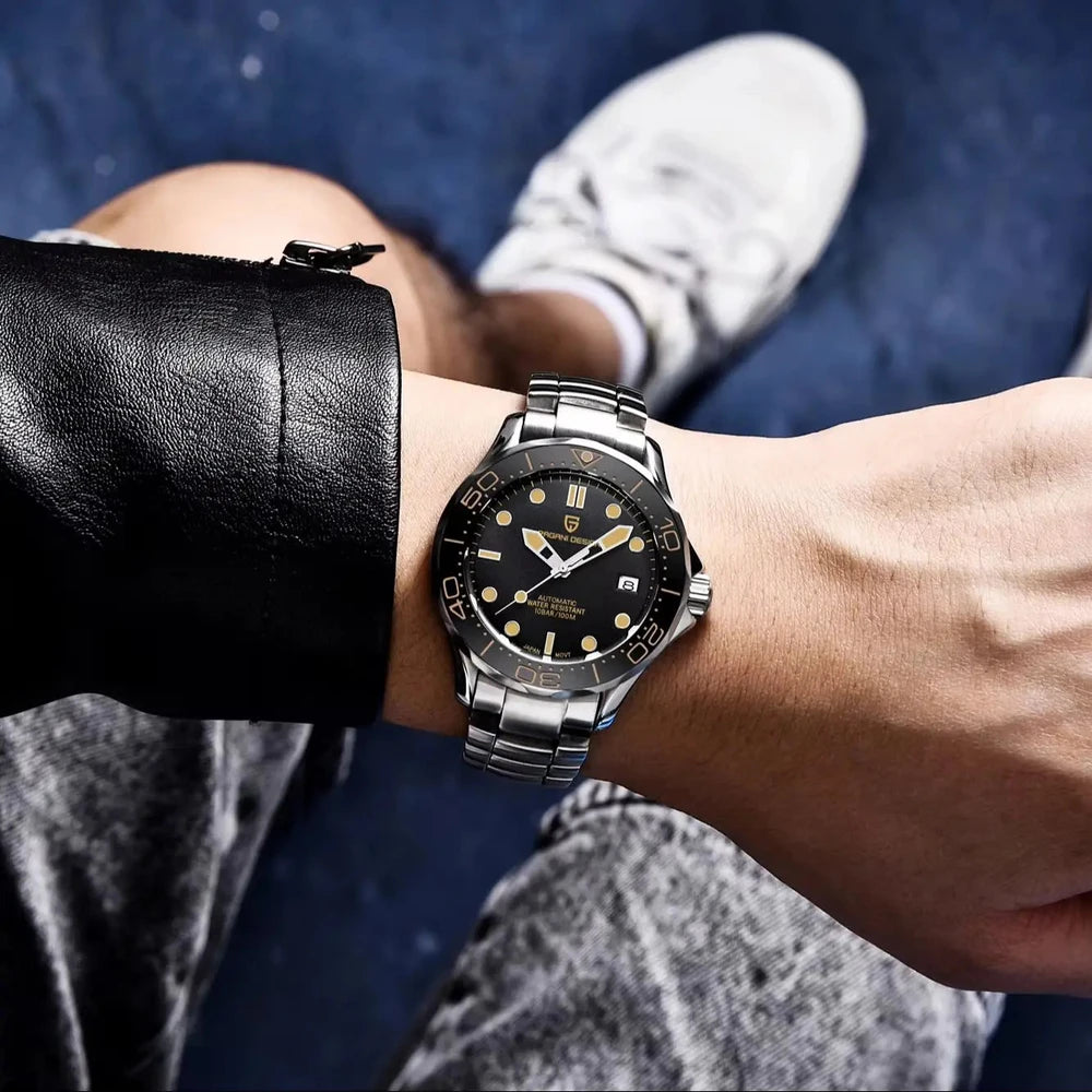 Pagani Design Automatic Dive Watch - Stainless Steel Build