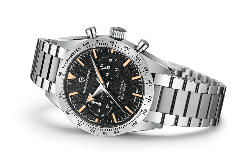 Pagani Design Blue Chronograph Watch