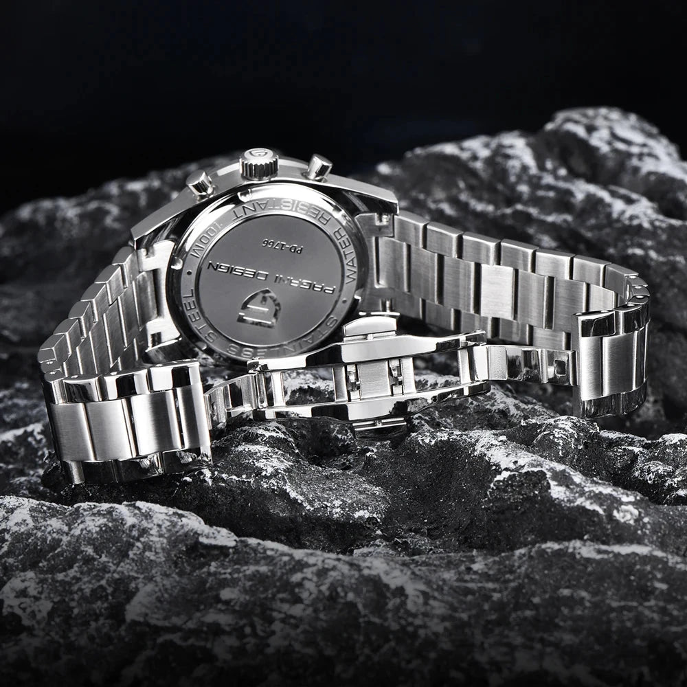 Pagani Design Blue Chronograph Watch