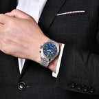 Pagani Design Blue Chronograph Watch