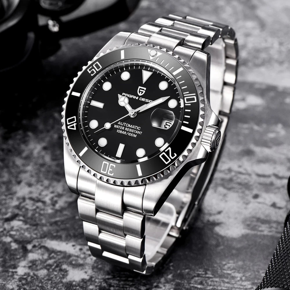 Pagani Design Mechanical Dive Watch with Sapphire Crystal