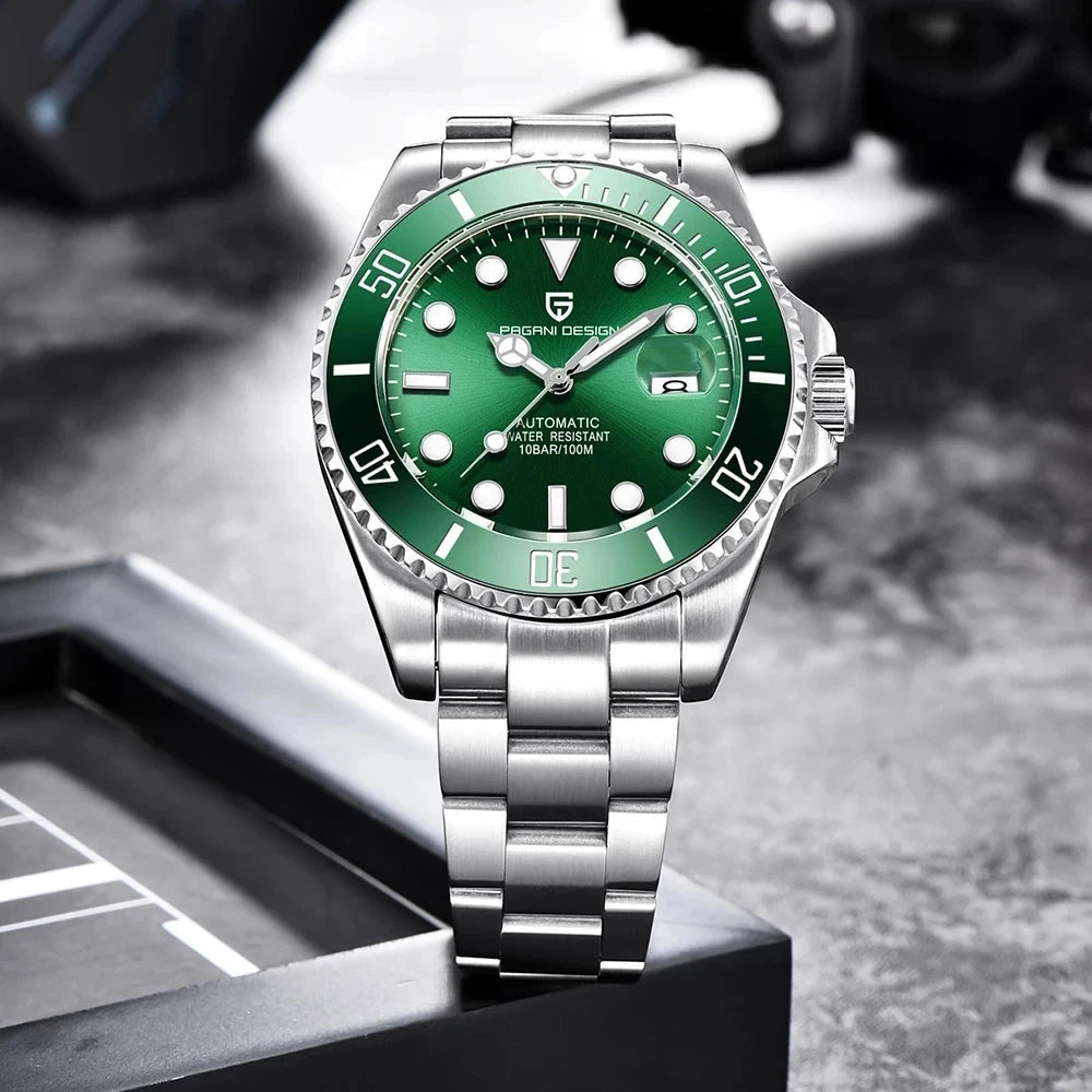 Pagani Design Mechanical Dive Watch with Sapphire Crystal