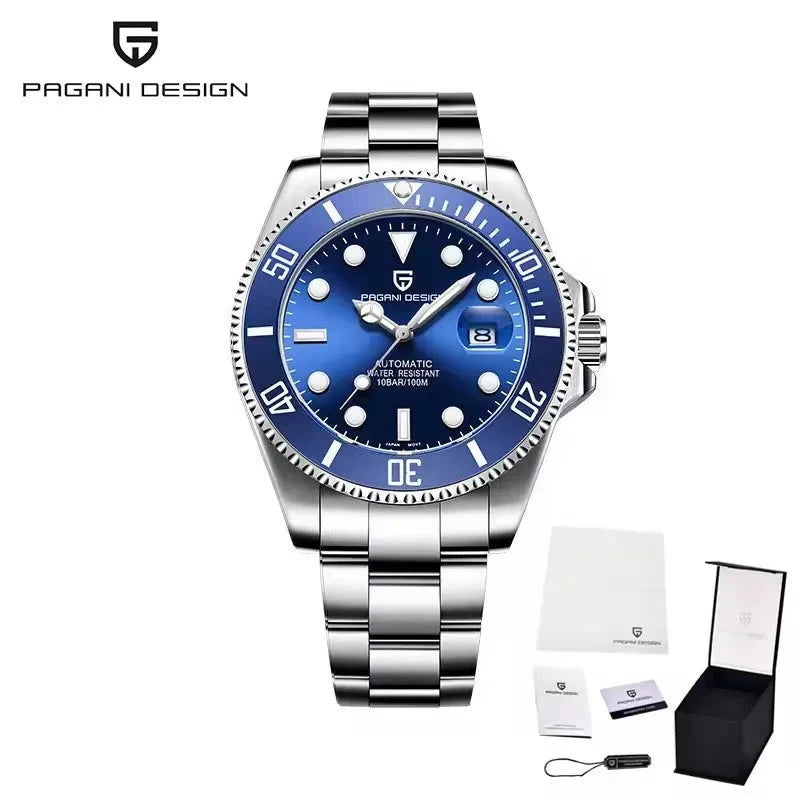 Pagani Design Mechanical Dive Watch with Sapphire Crystal