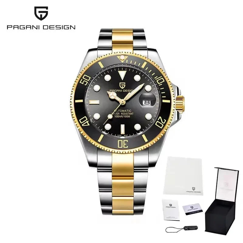 Pagani Design Mechanical Dive Watch with Sapphire Crystal