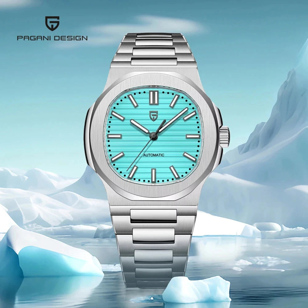 Pagani Design Unisex Automatic Watch with Sapphire Crystal