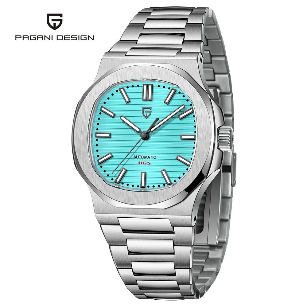 Pagani Design Unisex Automatic Watch with Sapphire Crystal