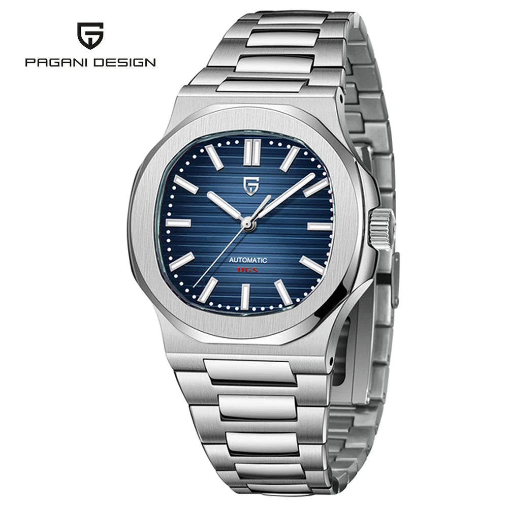 Pagani Design Unisex Automatic Watch with Sapphire Crystal