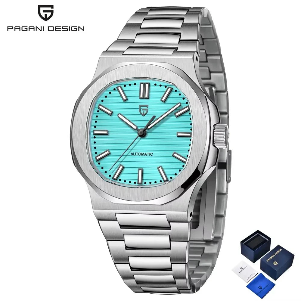 Pagani Design Unisex Automatic Watch with Sapphire Crystal