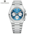 Pagani Design Chronograph Watch with Stainless Steel Finish