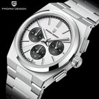 Pagani Design Chronograph Watch with Stainless Steel Finish