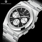 Pagani Design Chronograph Watch with Stainless Steel Finish