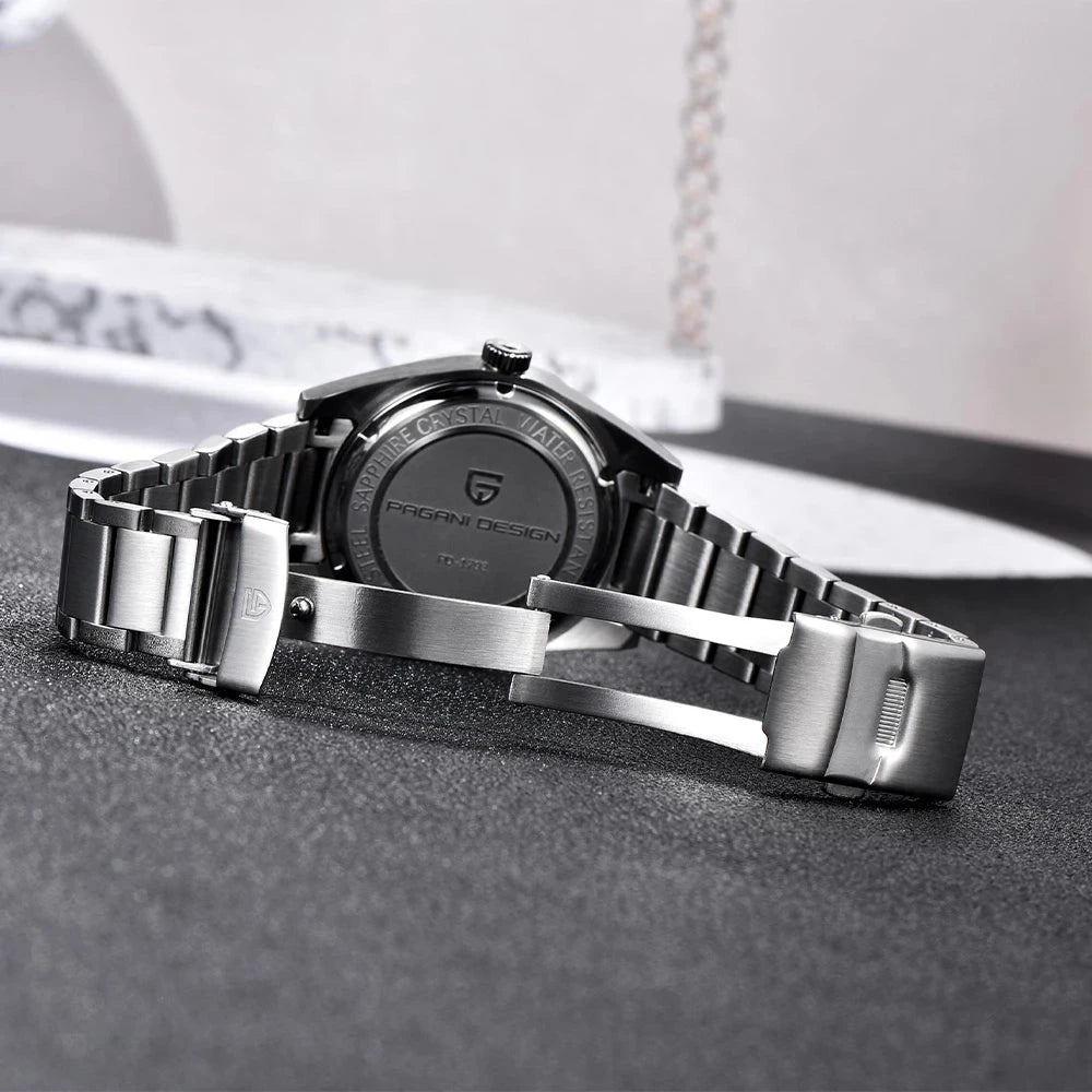 Pagani Design Unisex Quartz Watch with Sapphire Crystal