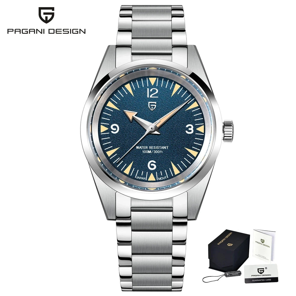 Pagani Design Unisex Quartz Watch with Sapphire Crystal