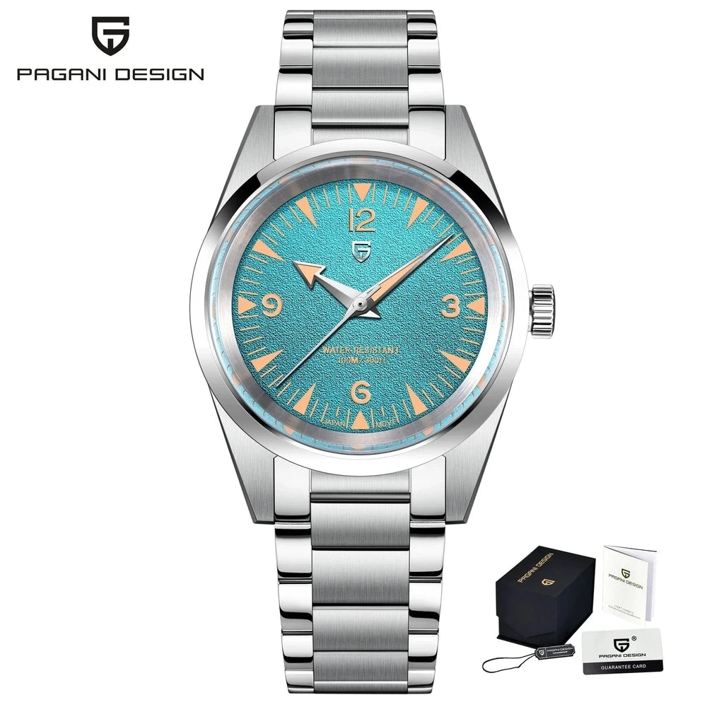 Pagani Design Unisex Quartz Watch with Sapphire Crystal