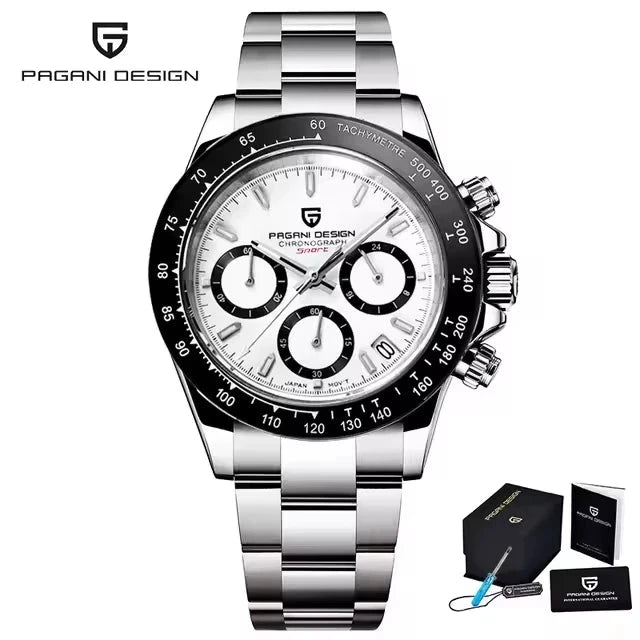 Stylish Pagani Design Quartz Chronograph Watch