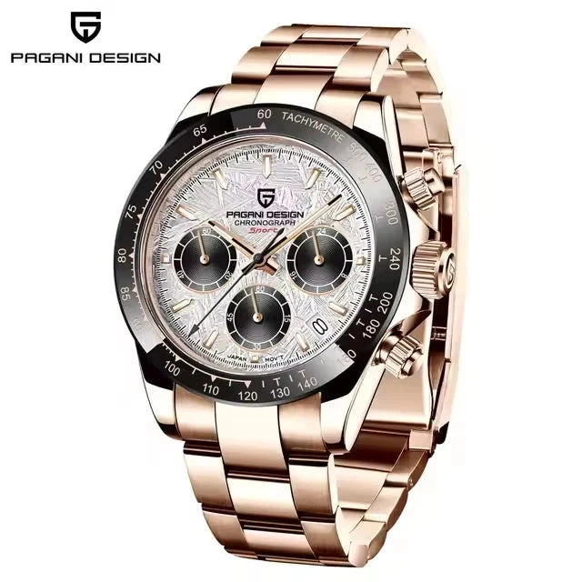 Stylish Pagani Design Quartz Chronograph Watch