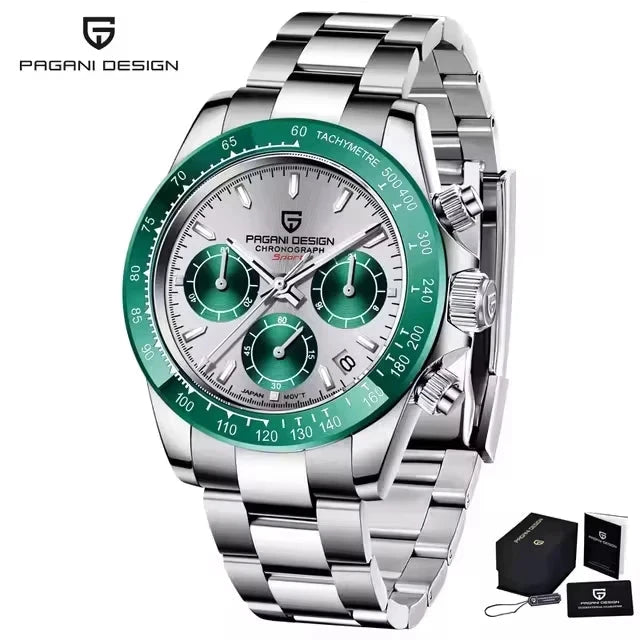 Stylish Pagani Design Quartz Chronograph Watch