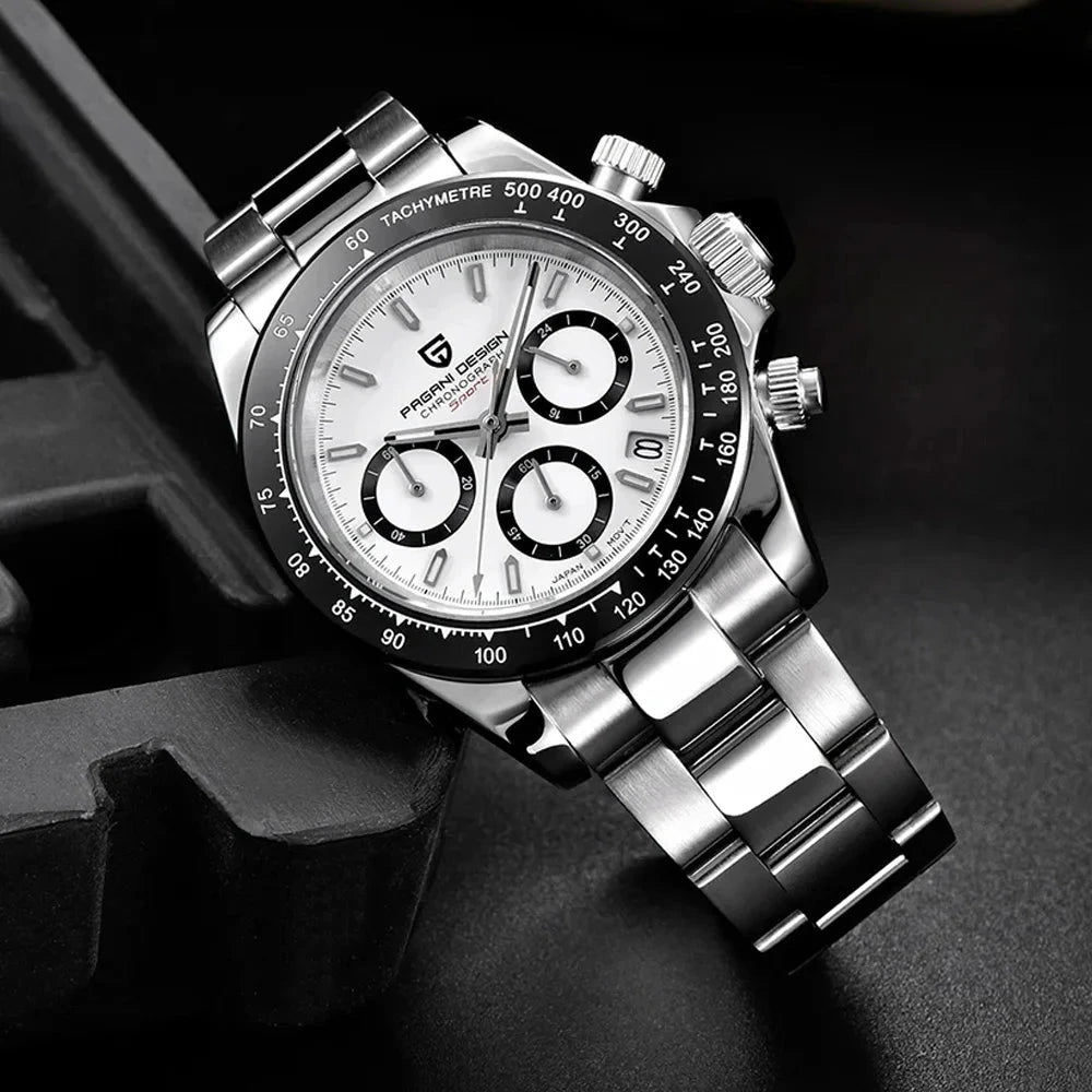 Stylish Pagani Design Quartz Chronograph Watch