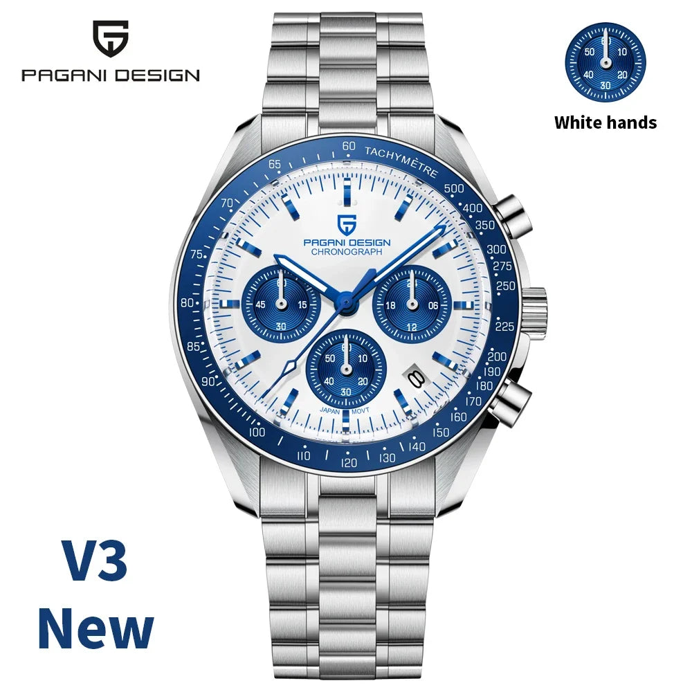 PAGANI DESIGN PD1701 Quartz Chronograph Watch – Sapphire Crystal