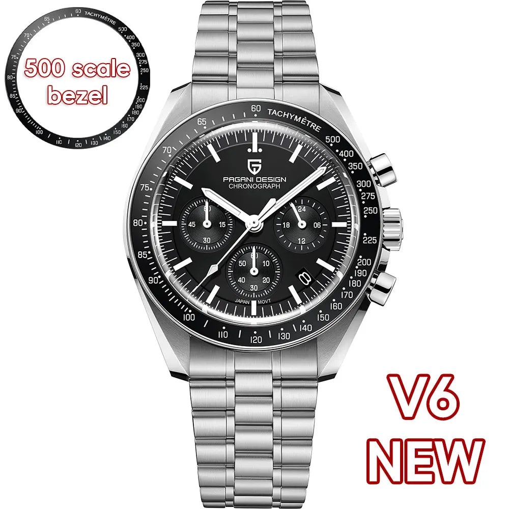PAGANI DESIGN PD1701 Quartz Chronograph Watch – Sapphire Crystal